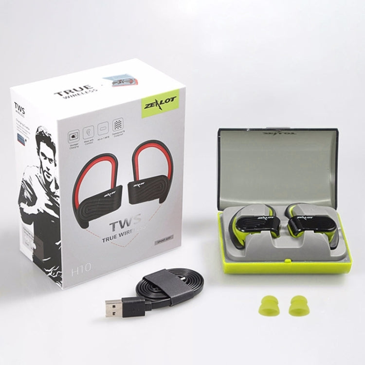 ZEALOT H10 TWS Ture Wireless Stereo Double Earphones Dust-proof Sweat-proof Bluetooth Earphone with Charging Box, IP8F4947, IP8F4947H, IP8F4947L, IP8F4947R