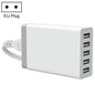 XBX09 40W 5V 8A 5 USB Ports Quick Charger Travel Charger, UK Plug(Black), XBX09, 8A