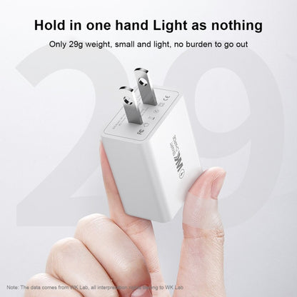 WK WP-U56 2A Dual USB Fast Charging Travel Charger Power Adapter, US Plug, US Plug
