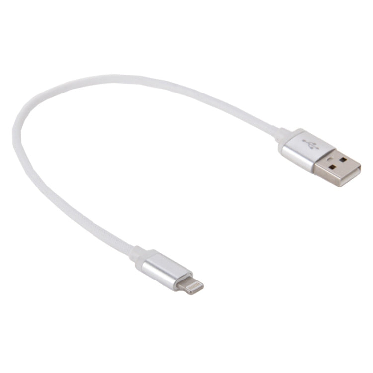 1m Net Style Metal Head 8 Pin to USB Data / Charger Cable