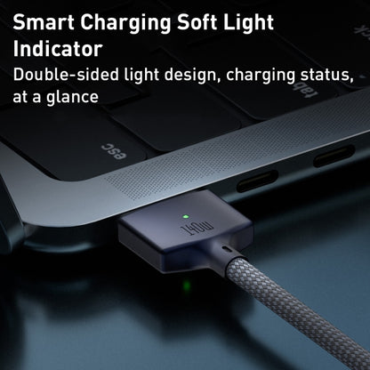 140W USB-C / Type-C to MagSafe 3 Magnetic Fast Charging Cable, Length:2m