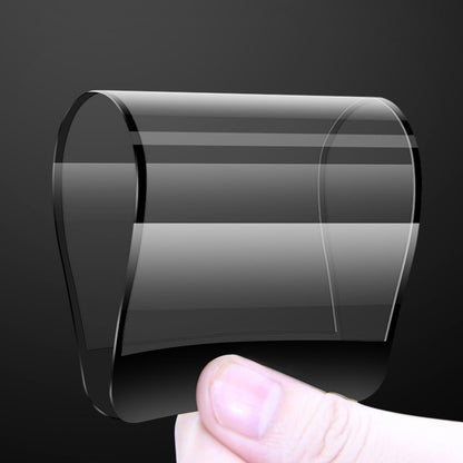0.1mm 9H Full Screen Flexible Fiber Tempered Glass Film for iPhone 8 Plus & 7 Plus, For iPhone 8P & 7P Black, For iPhone 8P & 7P White