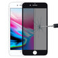9H 6D Anti-peep Tempered Glass Film for iPhone 7 Plus, For iPhone 7 Plus(Black)