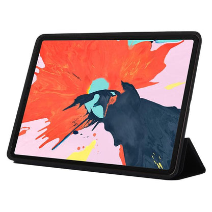 Horizontal Flip Solid Color Leather Case for iPad Pro 12.9 inch (2018), with Three-folding Holder & Wake-up / Sleep Function, For iPad Pro 12.9 inch (2018)