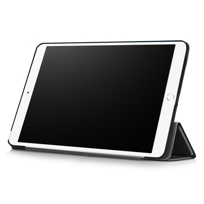 Custer Texture Horizontal Flip Leather Case for  iPad Air 2019 10.5 inch, with Three-folding Holder & Sleep / Wake-up Function, For iPad Air 2019 10.5 inch
