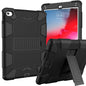 Shockproof Two-color Silicone Protection Shell for iPad Mini 2019 & 4, with Holder (Rose Red+Blue), IPRO0183A, IPRO0183B, IPRO0183C, IPRO0183D, IPRO0183E, IPRO0183F, IPRO0183G, IPRO0183H, IPRO0183I, IPRO0183J, IPRO0183K