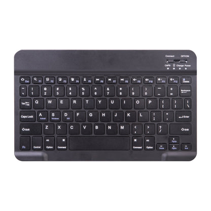 X-11B Skin Plain Texture Detachable Bluetooth Keyboard Tablet Case for iPad Pro 11 inch 2020 / 2018, with Pen Slot, Black Keyboard