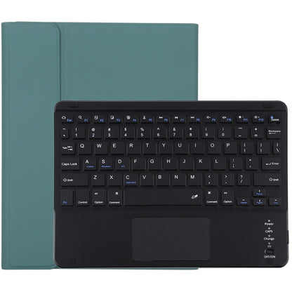 TG-102BC Detachable Bluetooth Black Keyboard + Microfiber Leather Tablet Case for iPad 10.2 inch / iPad Air (2019), with Touch Pad & Pen Slot & Holder, TG-102BC