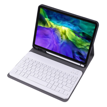 A11B 2020 Ultra-thin ABS Detachable Bluetooth Keyboard Tablet Case for iPad Pro 11 2022 / 2021 / Air4 / Air5, with Pen Slot & Holder, For iPad Pro 11 inch (2020)