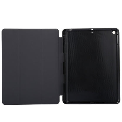 Cloth Texture Pattern Horizontal Flip Leather Case for iPad Pro 10.5 inch ,with Three-folding Holder & Pen Slots , For iPad Pro 10.5, For  iPad Pro 10.5