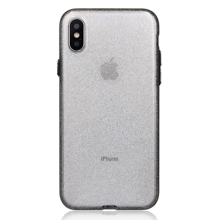 For iPhone X / XS Shimmering Powder PC Protective Back Cover Hard Case