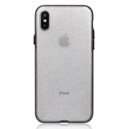 For iPhone X / XS Shimmering Powder PC Protective Back Cover Hard Case