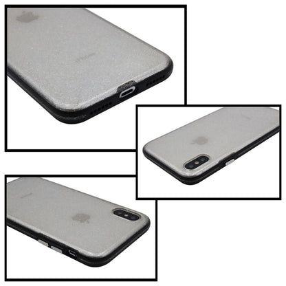 For iPhone X / XS Shimmering Powder PC Protective Back Cover Hard Case
