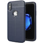 For iPhone X / XS Litchi Texture TPU Protective Back Cover Case, For X