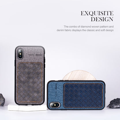 For iPhone XS Max ROCK Origin Series Business TPU + PU Protective Case, For XS Max