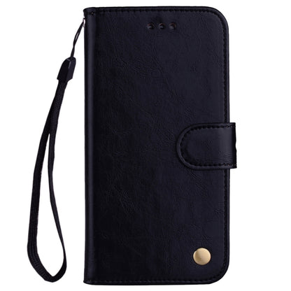 For iPhone XS Max Business Style Oil Wax Texture Horizontal Flip Leather Case with Holder & Card Slots & Wallet