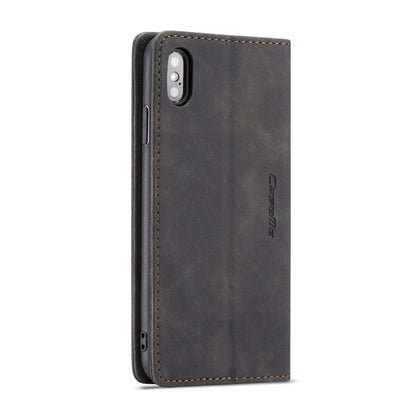 For iPhone XS Max CaseMe-013 Multifunctional Retro Frosted Horizontal Flip Leather Case with Card Slot & Holder & Wallet, For iPhone XS Max