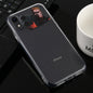For iPhone XR Creative 1.5mm TPU Transparent Protective Case, For iPhone XR