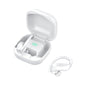 258 Wireless Ear-mounted Bluetooth Earphone with Charging Box & Digital Display, Support Touch & HD Call & Voice Assistant & NFC, MD03 Black, 258 White