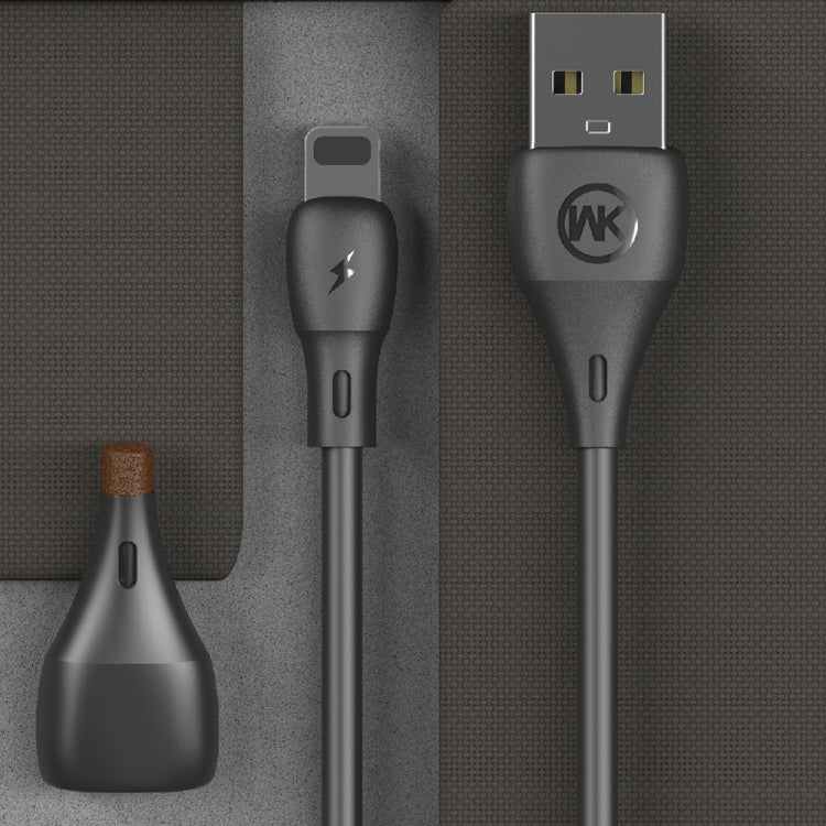 WK WDC-072 1m 2.1A Output Full Speed Series USB to 8 Pin Data Sync Charging Cable