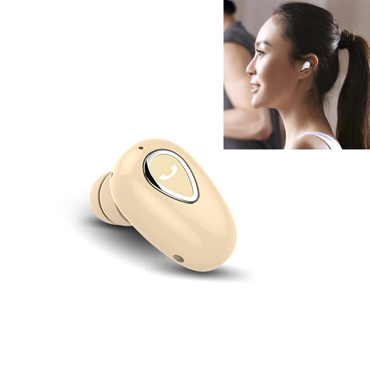 YX01 Sweatproof Bluetooth 4.1 Wireless Bluetooth Earphone, Support Memory Connection & HD Call, Rose Gold, Silver, White, Black, Flesh Color