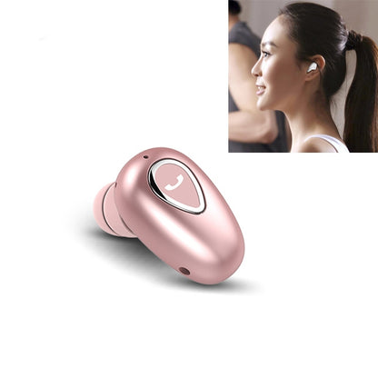 YX01 Sweatproof Bluetooth 4.1 Wireless Bluetooth Earphone, Support Memory Connection & HD Call, Rose Gold, Silver, White, Black, Flesh Color
