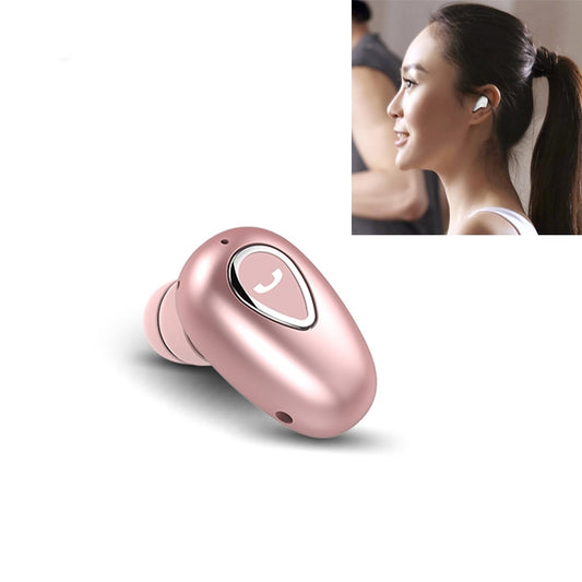 YX01 Sweatproof Bluetooth 4.1 Wireless Bluetooth Earphone, Support Memory Connection & HD Call, Rose Gold, Silver, White, Black, Flesh Color