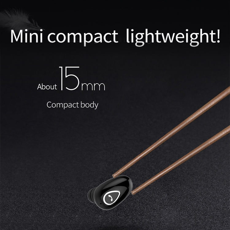 YX01 Sweatproof Bluetooth 4.1 Wireless Bluetooth Earphone, Support Memory Connection & HD Call, Rose Gold, Silver, White, Black, Flesh Color