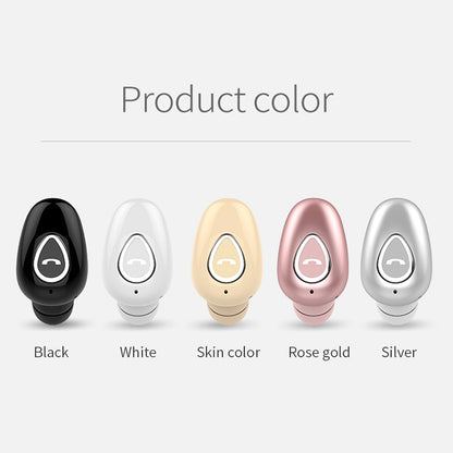 YX01 Sweatproof Bluetooth 4.1 Wireless Bluetooth Earphone, Support Memory Connection & HD Call, Rose Gold, Silver, White, Black, Flesh Color
