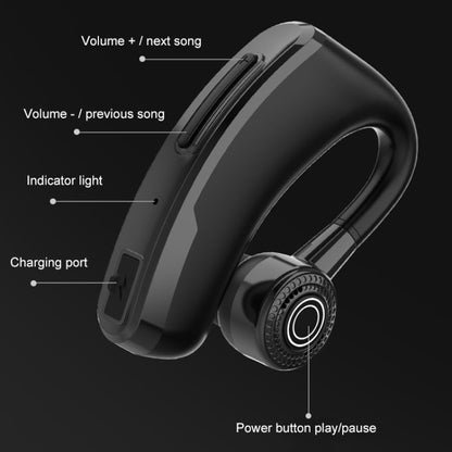V10 Wireless Bluetooth V5.0 Sport Headphone without Charging Box, CSR Chip, Support Voice Reception&10 Minutes Fast Charging
