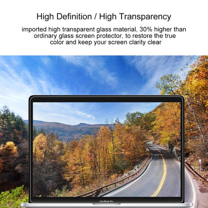 2 PCS For MacBook Pro 16 inch 9H Laptop Screen Tempered Glass Protective Film, 2 PCS