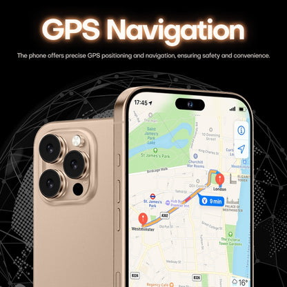 i16 Pro Max / A08A, 3GB+64GB, 6.73 inch Screen, Face Identification, Android 8.1 MTK6753 Octa Core, Network: 4G, Dual SIM, EU Plug