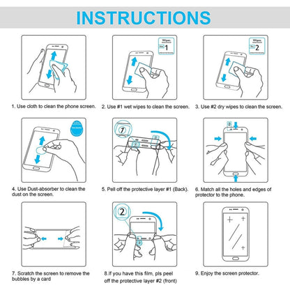 0.26mm 9H 2.5D Tempered Glass Film for Samsung Galaxy J7 V, For Galaxy J7 V(1 PC)