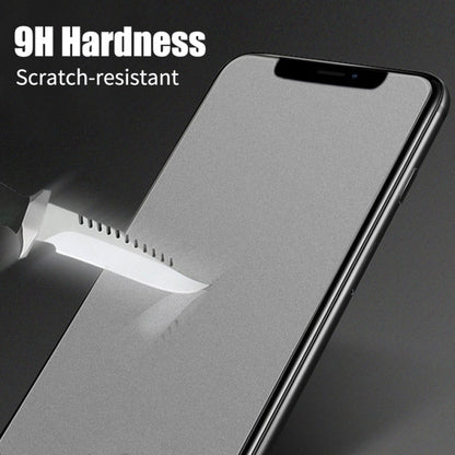 For iPhone X / XS / iPhone 11 Pro 10pcs Non-Full Matte Frosted Tempered Glass Film, For iPhone X / XS / iPhone 11 Pro(10 PCS)
