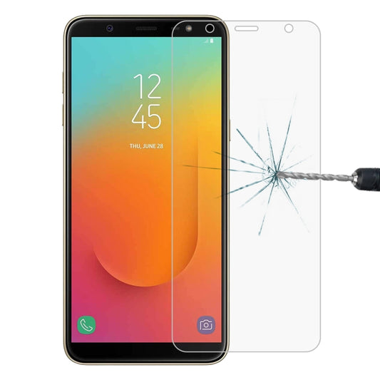 0.26mm 9H 2.5D Tempered Glass Film for Galaxy J8+, For Galaxy J8+ (1 PC)