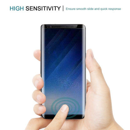 25 PCS Full Glue 3D Curved Silk-screen Non-full Screen Tempered Glass Screen Protector with Fully Adhesive For Galaxy Note 8