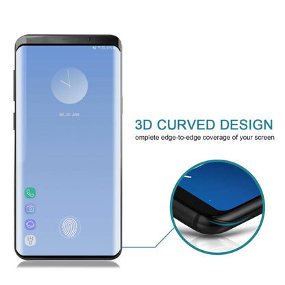 25 PCS For Galaxy S10 Plus 0.3mm 9H 3D Full Screen Tempered Glass Film, Screen Fingerprint Unlocking is Supported