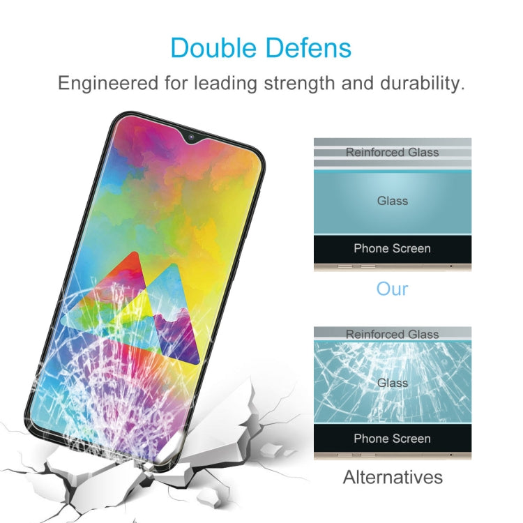 100 PCS 0.26mm 9H 2.5D Tempered Glass Film for Galaxy M20, Galaxy M20 (100 PCS)