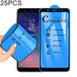 25 PCS 2.5D Full Glue Full Cover Ceramics Film for Galaxy A6 Plus (2018), For Galaxy A6 Plus (2018) (25 PCS)