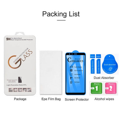 2.5D Full Glue Full Cover Ceramics Film for Galaxy J4 Plus / J6 Plus, For Galaxy J4 Plus / J6 Plus (1 PC)