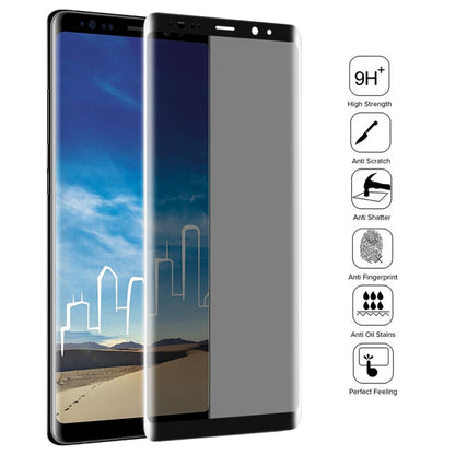 UV Full Cover Anti-spy Tempered Glass Film for Galaxy Note 8, For Galaxy Note 8 (1 PC)