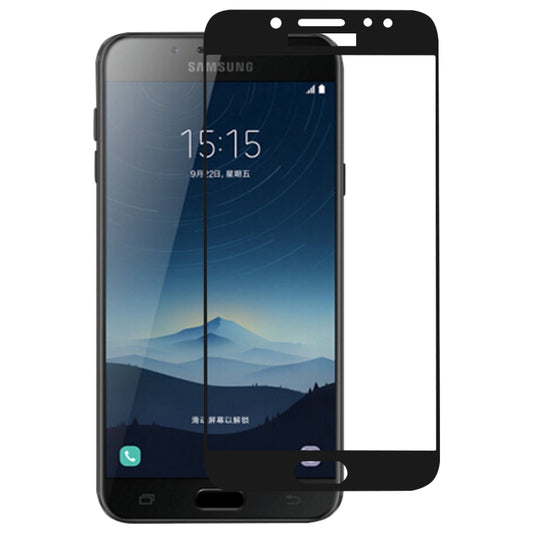 Full Glue Full Cover Screen Protector Tempered Glass film for Galaxy C7 (2017) / J7+, For Galaxy C7 (2017) / J7+