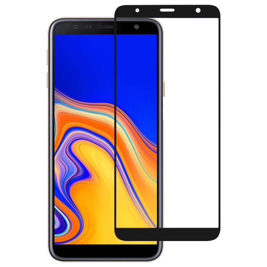 Full Glue Full Cover Screen Protector Tempered Glass Film for Galaxy J6+ & J4+, For Galaxy J6+ & J4+