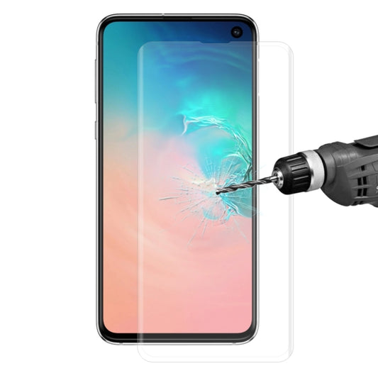 Edge Glue 3D Curved Edge Full Screen Tempered Glass Film for Galaxy S10+