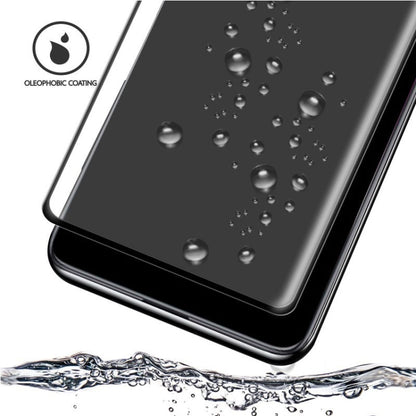 For Galaxy Note 10 3D Curved Edge Glue Curved Full Screen Tempered Glass Film, Fingerprint Unlock Is Supported