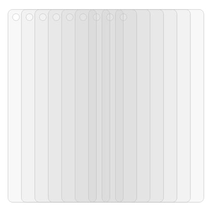 50 PCS 2.5D Non-Full Screen Tempered Glass Film for Galaxy A60, For Galaxy A60 (50 PCS)