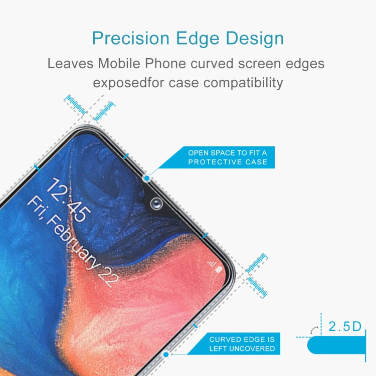 2.5D Non-Full Screen Tempered Glass Film for Galaxy A20e, For Galaxy A20e (1 PC)