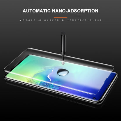 mocolo 9H 3D Full Screen UV Screen Film for Galaxy S10+, Support Fingerprint Unlock
