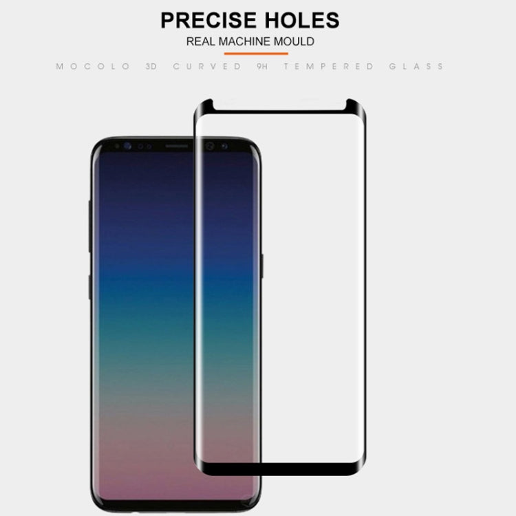 mocolo 0.33mm 9H 3D Curved Tempered Glass Film for Galaxy S9