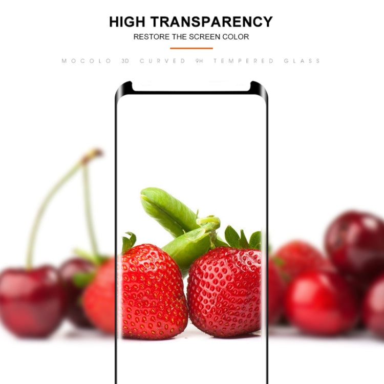 mocolo 0.33mm 9H 3D Curved Tempered Glass Film for Galaxy S9
